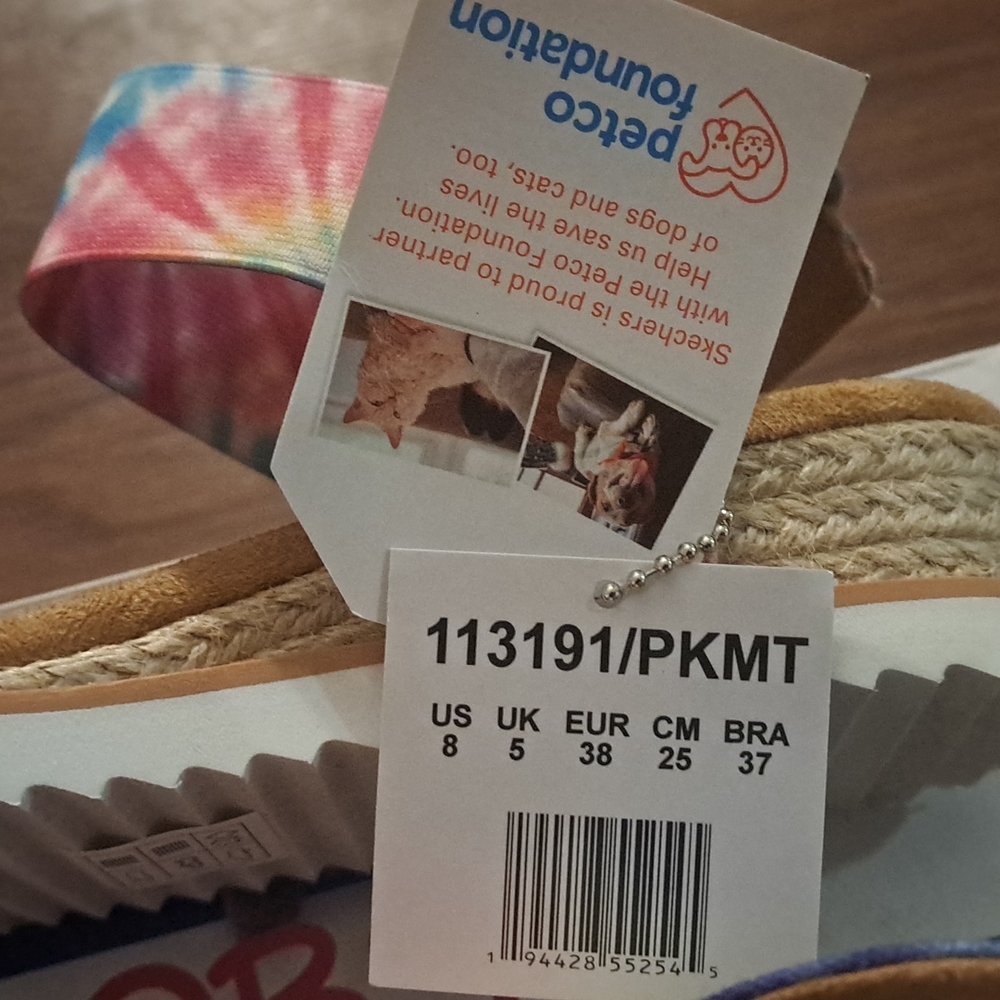 NWT-Skechers memory foam wedge sandals - Picture 15 of 15